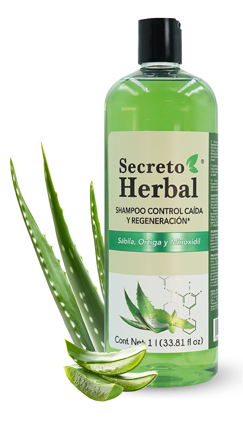 Shampoo Sábila, Ortiga y Minoxidil